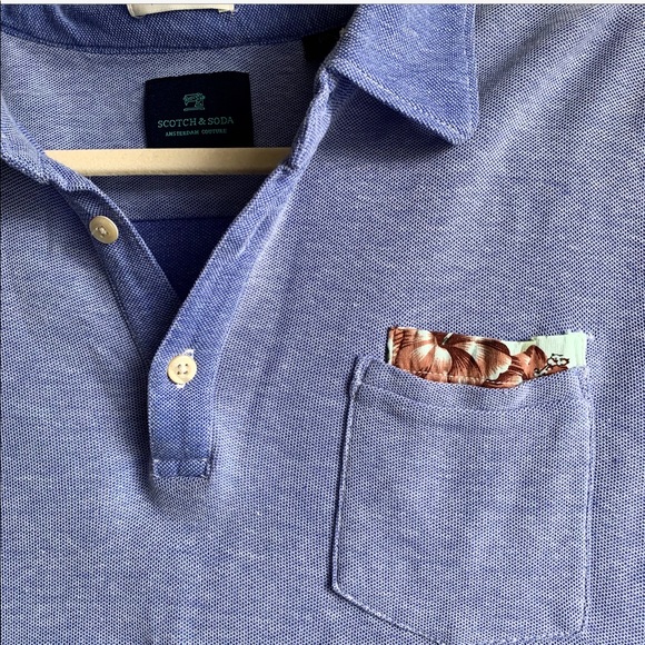 NWOT Scotch & Soda Yolo Polo - Picture 1 of 2